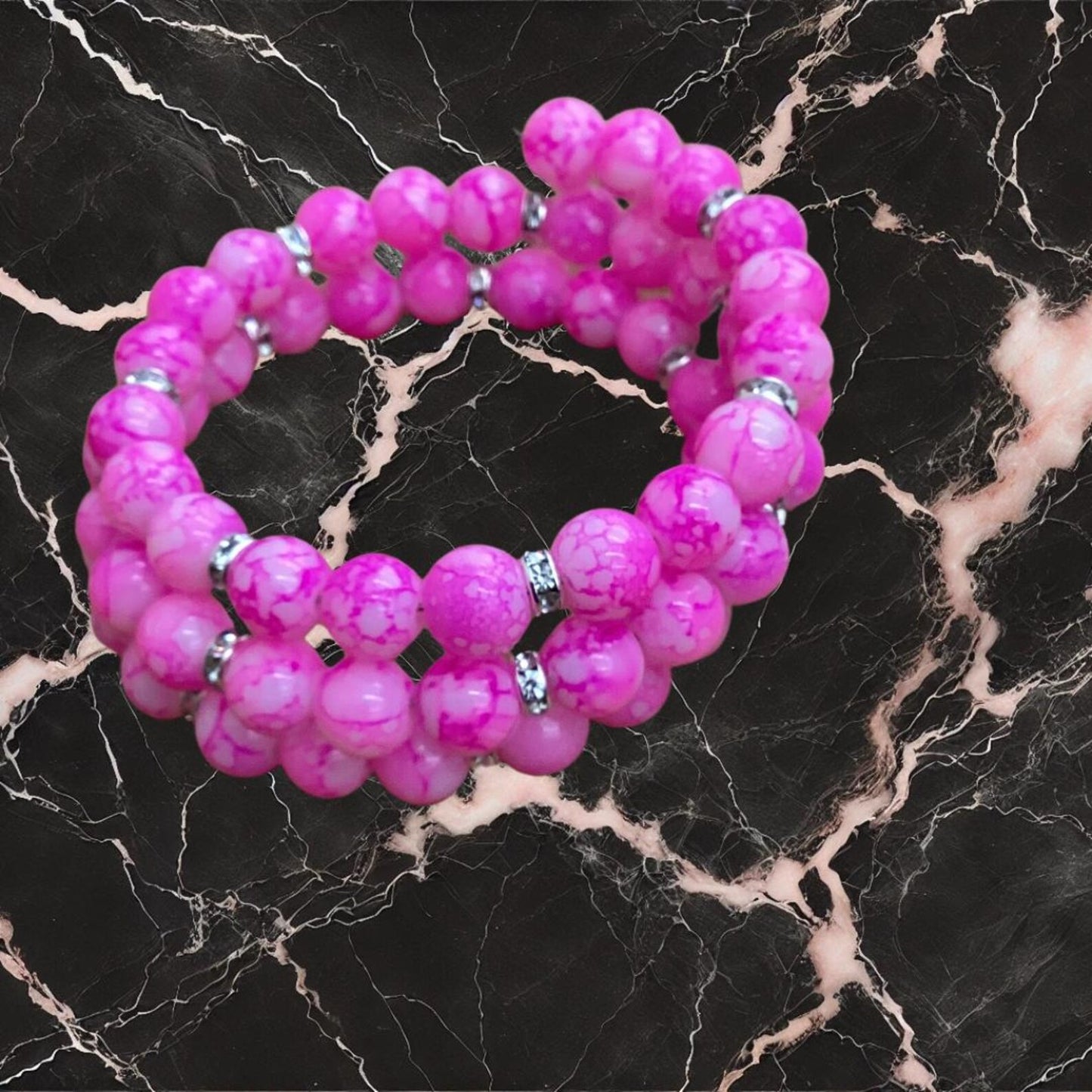 Frosted Berry | Wrap Bracelet